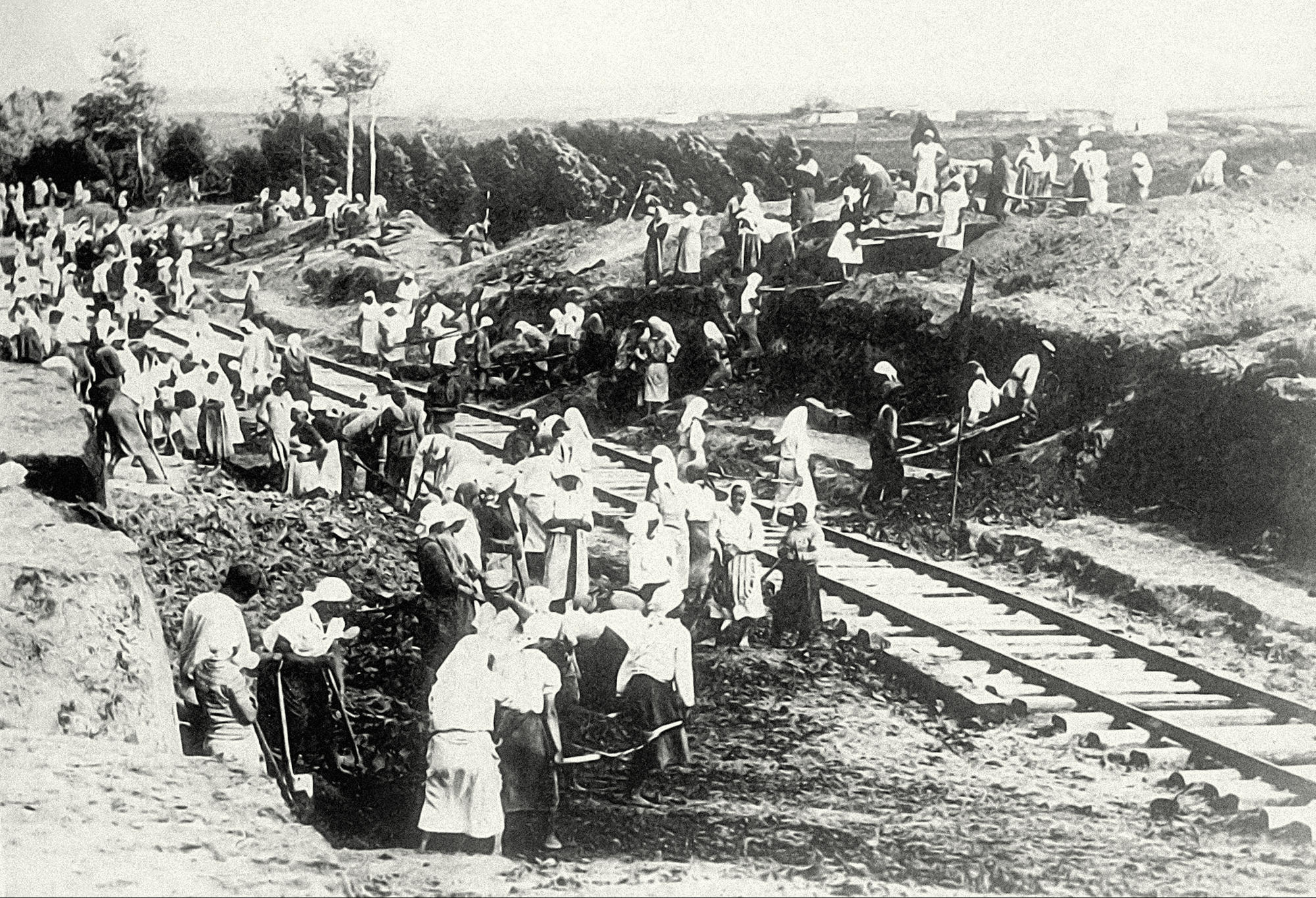 Construction of Railroad Stary Oskol – Rzhava. Подробное описание  экспоната, аудиогид, интересные факты. Официальный сайт Artefact