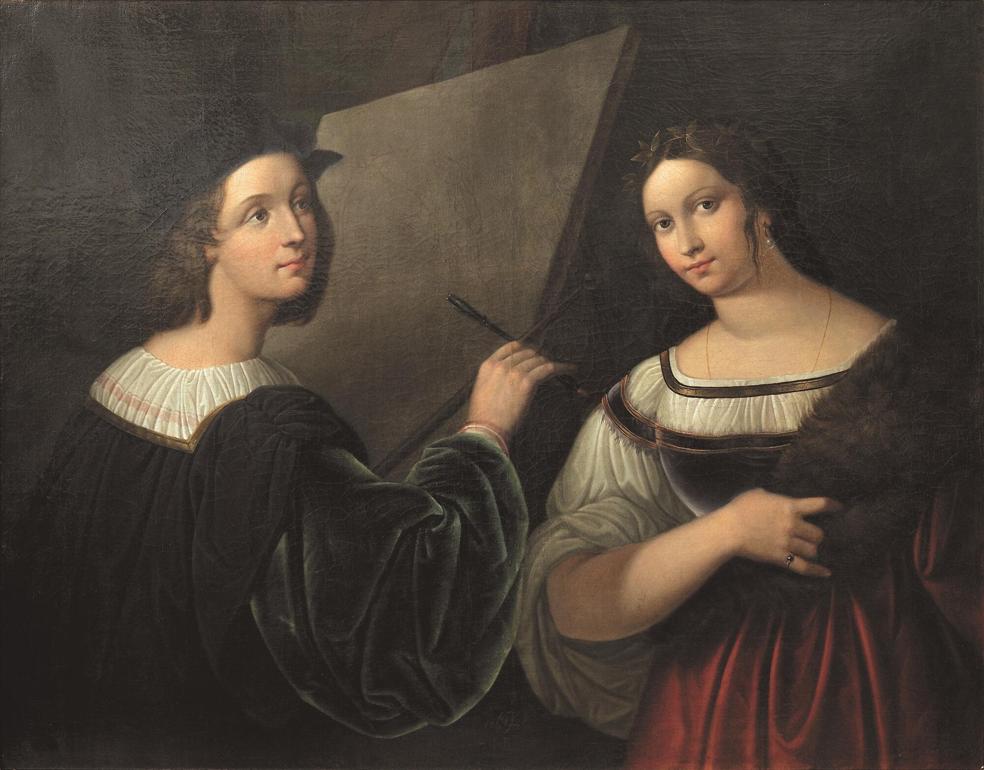 Raphael and the Fornarina
