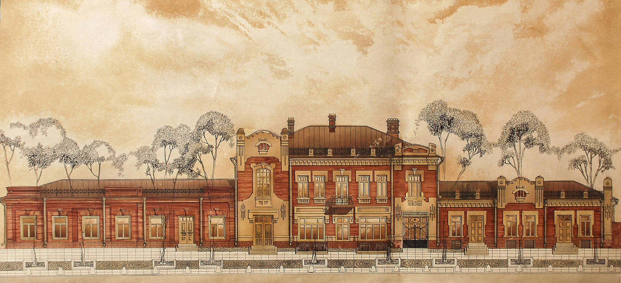 Design for the restoration of the house of V.M. . Подробное описание  экспоната, аудиогид, интересные факты. Официальный сайт Artefact