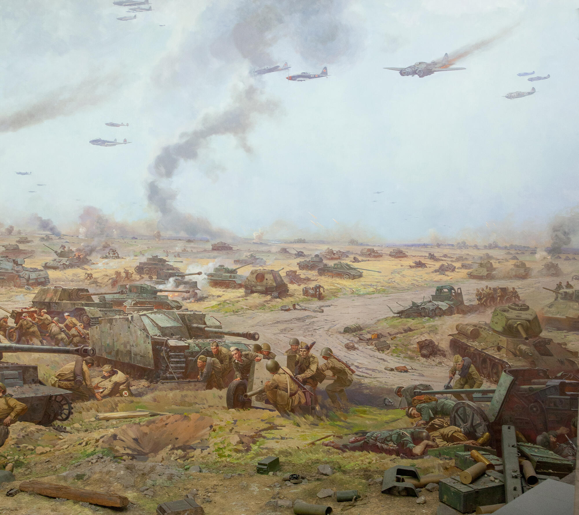Диорама Сталинградская битва, тракторный завод 1942 г 1/72 Italeri 6193