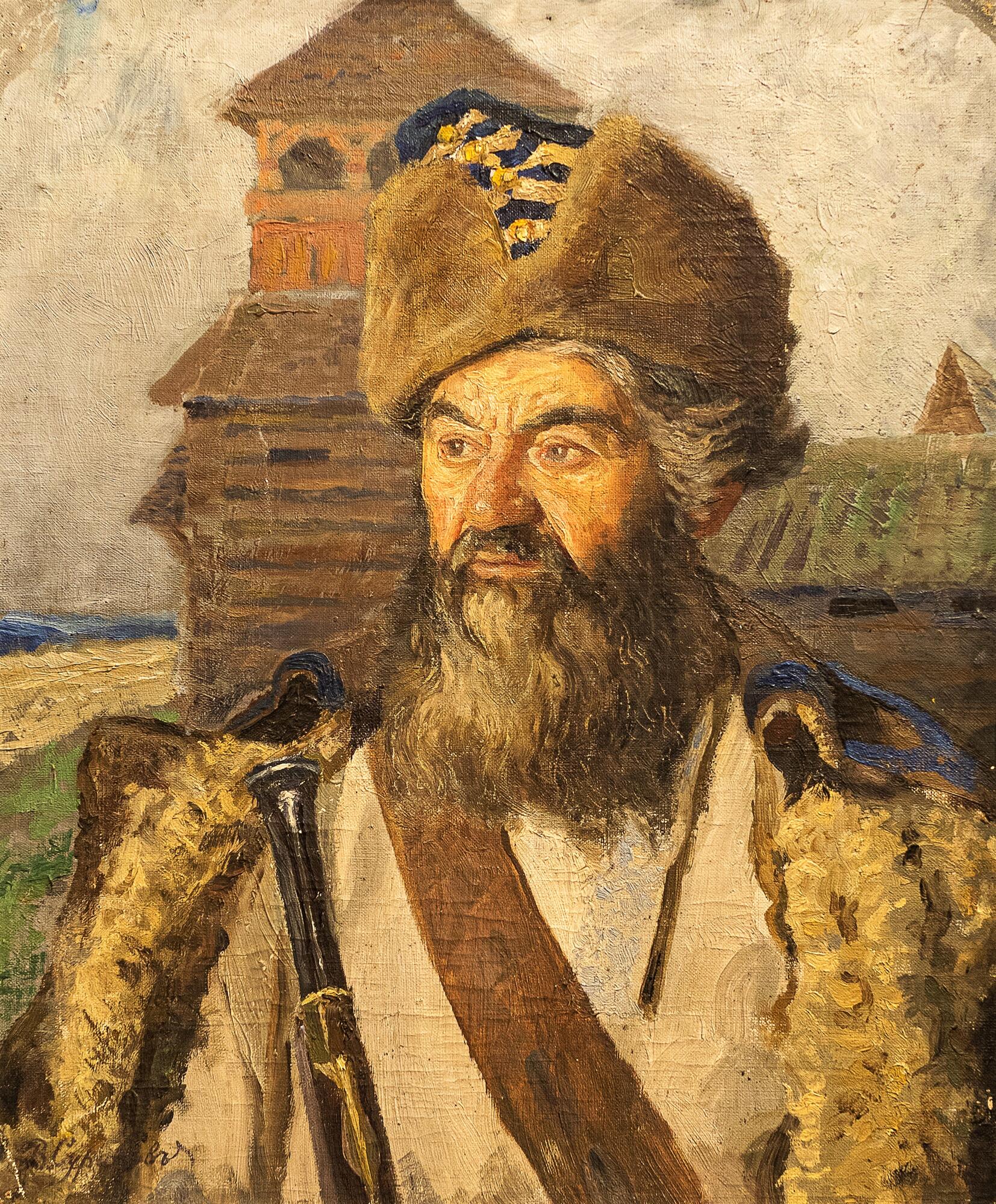 Суриков Стрелец с рыжей бородой