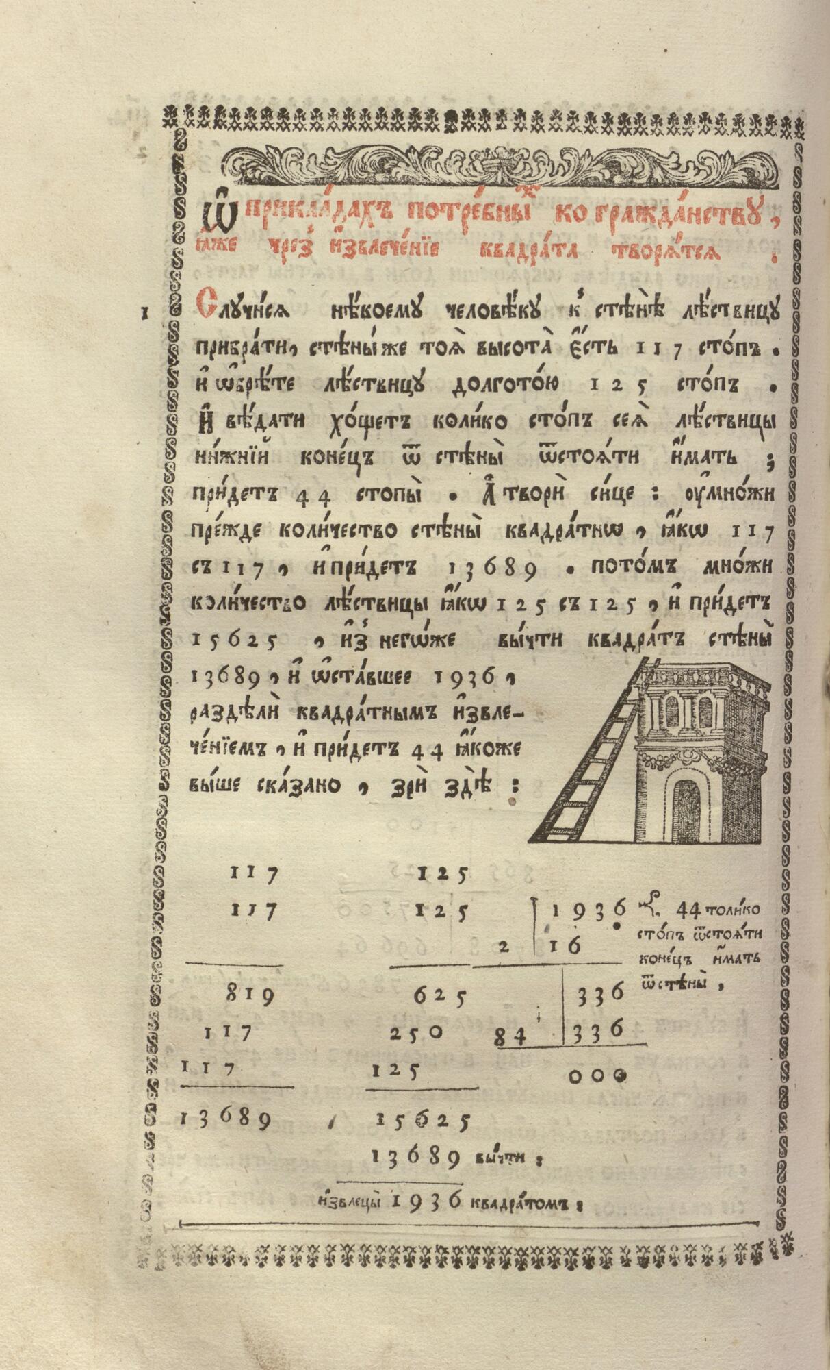 Арифметика  Магницкий Л.Ф. Подробное описание экспоната, аудиогид, интересные факты. Официальный сайт Artefact