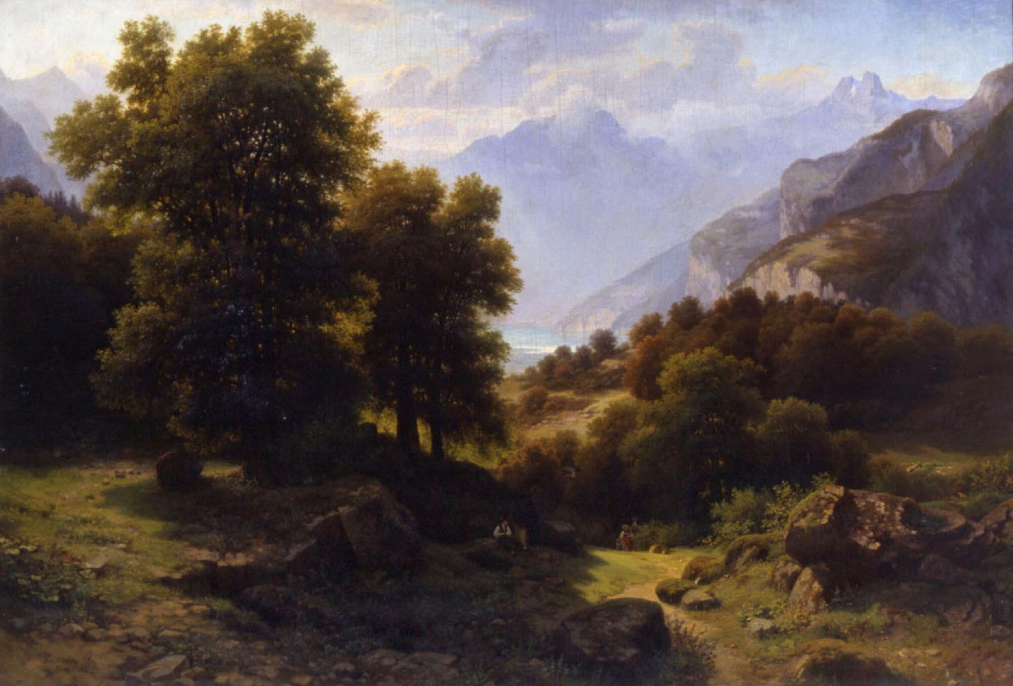 Каменев пейзаж 1864