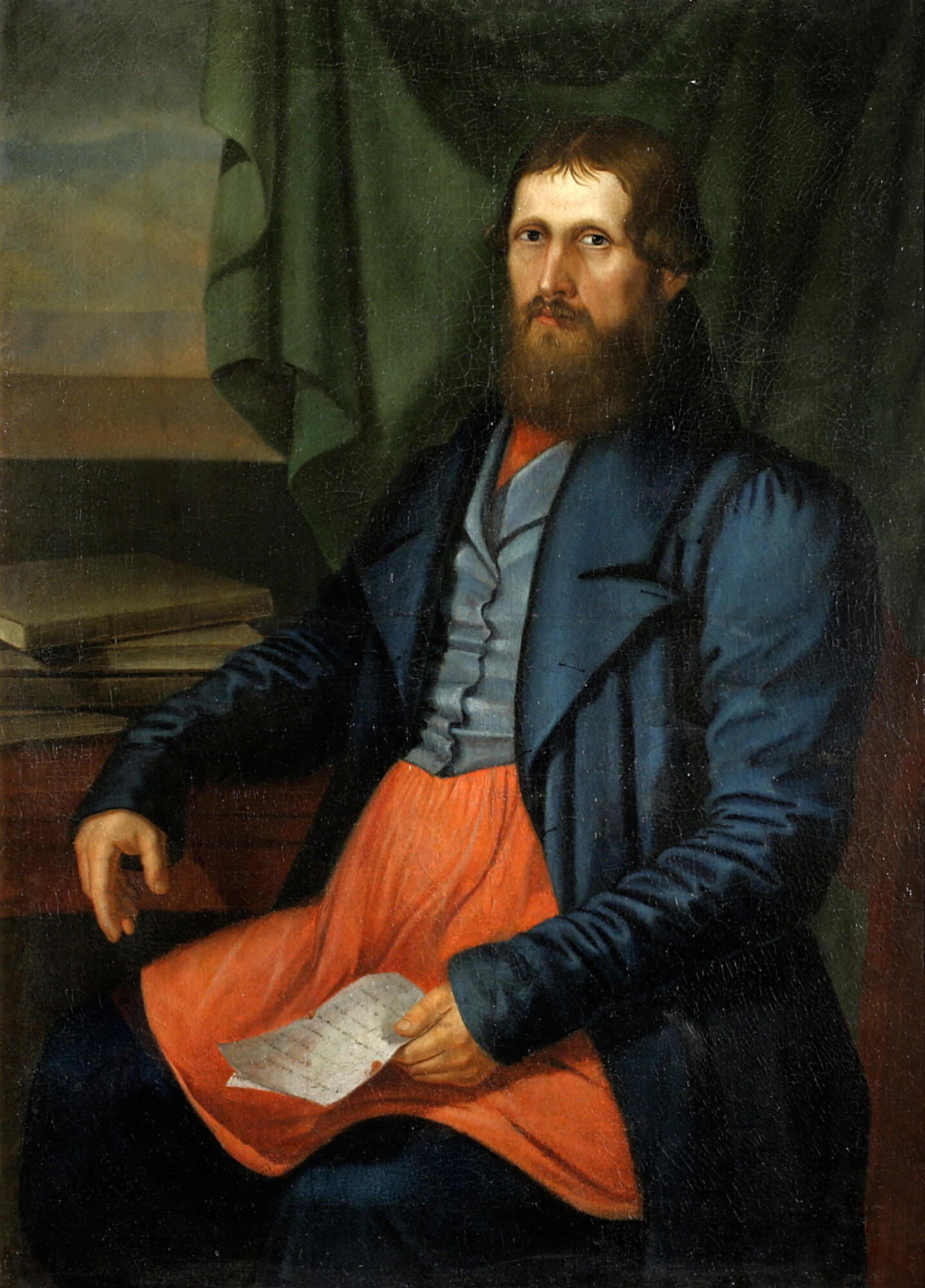 Портрет неизвестного 1837 Тарханов