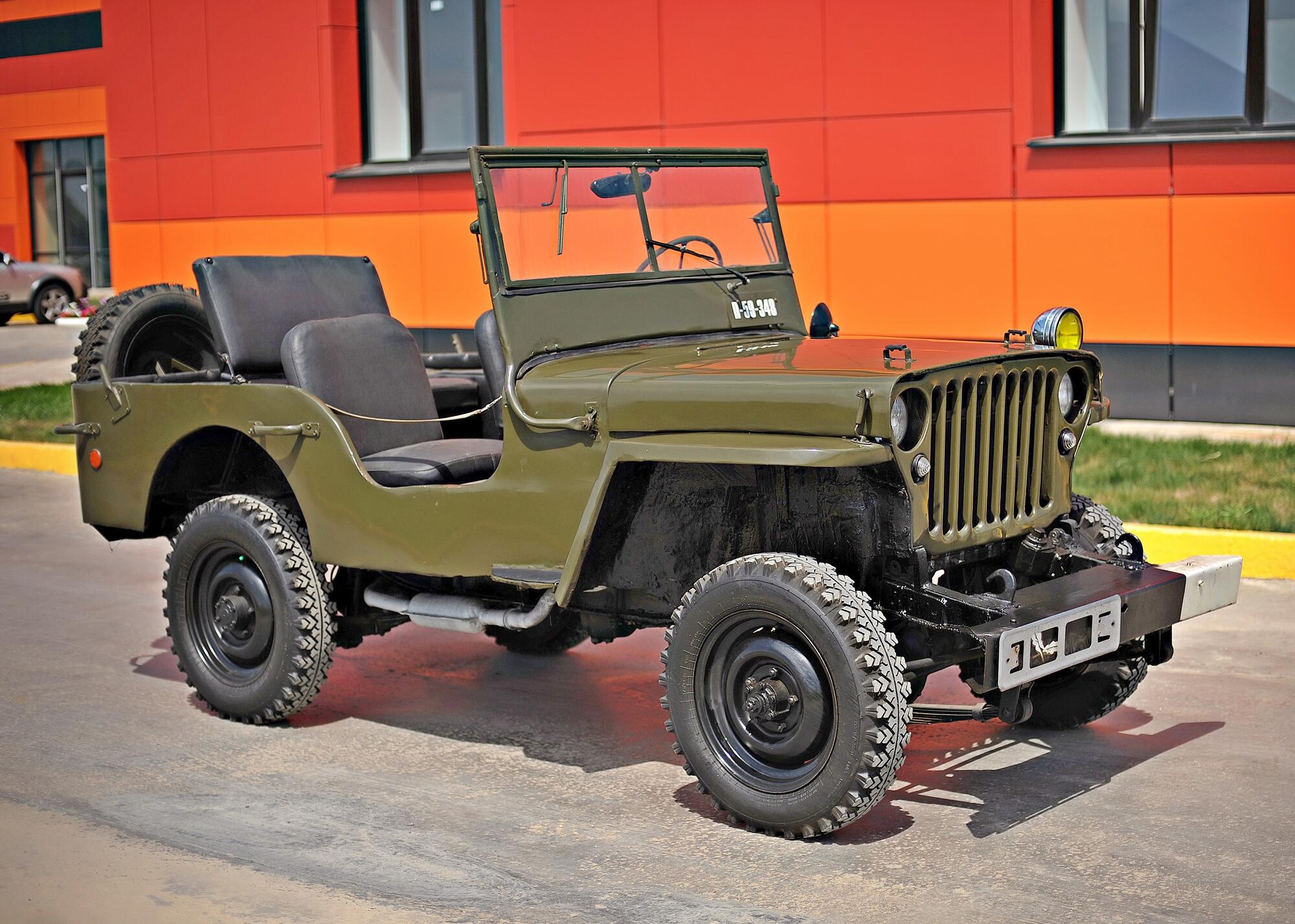 Автомобиль Willys MB. Подробное описание экспоната, аудиогид, интересные  факты. Официальный сайт Artefact