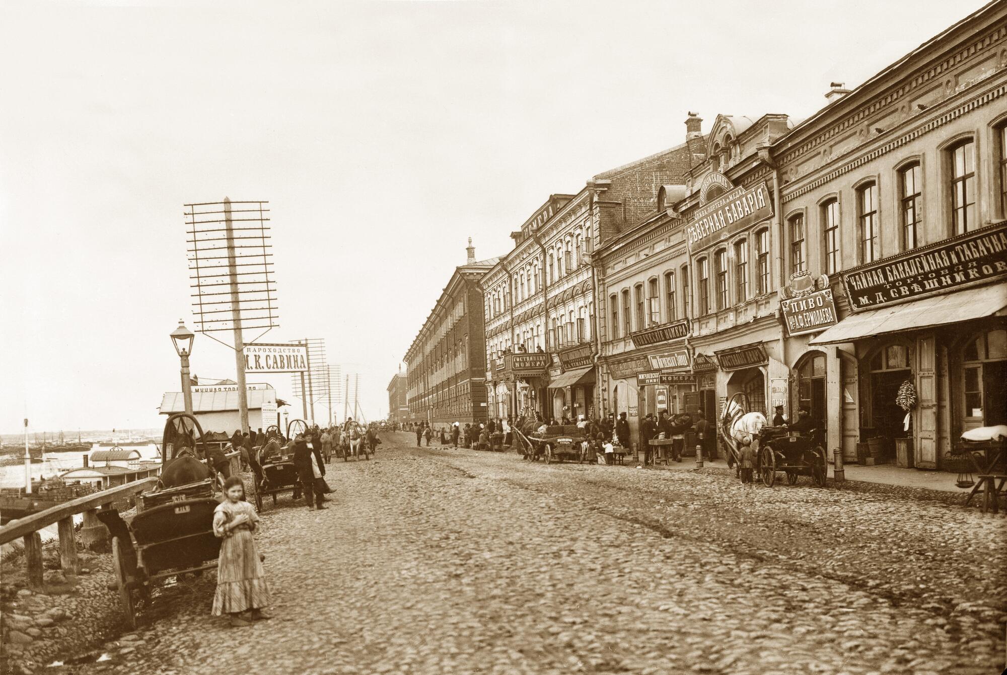 Нижневолжская набережная - Дмитриев М.П. Подробное описание экспоната,  аудиогид, интересные факты. Официальный сайт Artefact