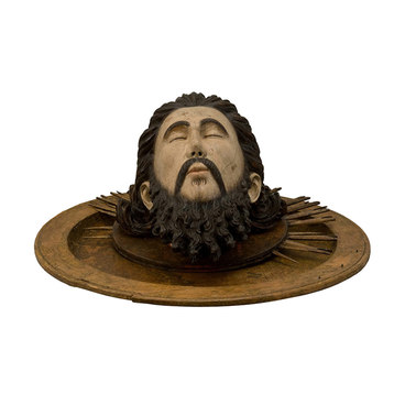 Скульптура «Честная глава Иоанна Предтечи»