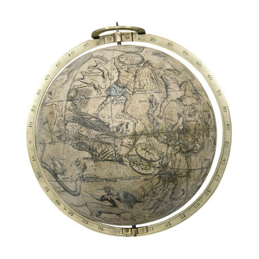 Глобус с изображением небесного шара