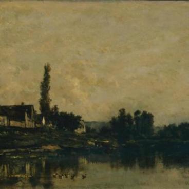 Village of Portejoie on the Seine