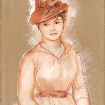 The Girl Wearing a Hat 