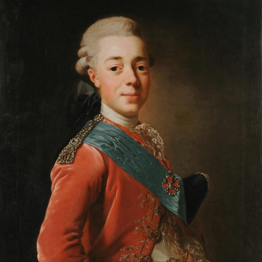 Portrait of Pavel Petrovich