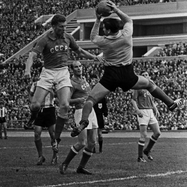 Argentina-USSR friendly match