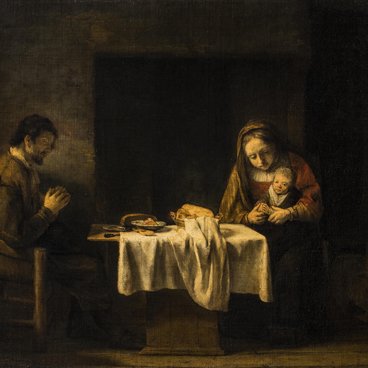 Молитва перед обедом (Святое семейство)