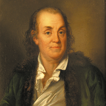 Portrait of Benjamin Franklin