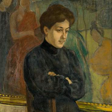 Портрет М.Ф.Петровой-Водкиной (1907)