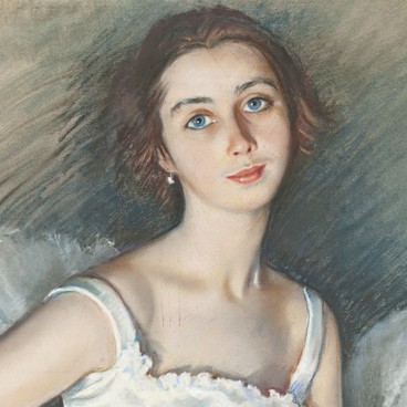Портрет балерины М.С. Добролюбовой