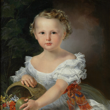 Портрет Николая Павловича Кривцова в детстве