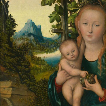 Lucas Cranach the Elder. Virgin and Child