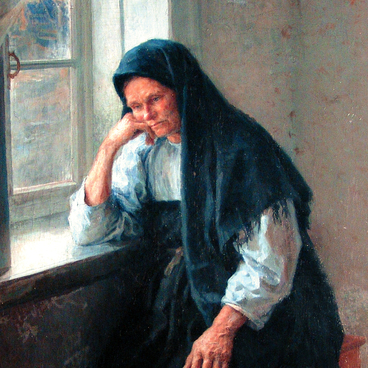 Портрет А.И. Сычковой, матери художника