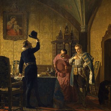 Присяга Лжедмитрия I польскому королю Сигизмунду