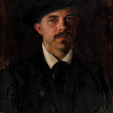 Portrait of the Artist L.V. Popov