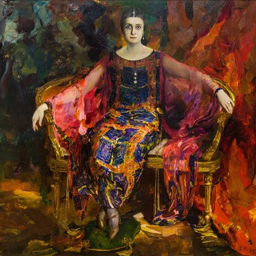 Портрет балерины Александры Балашовой
