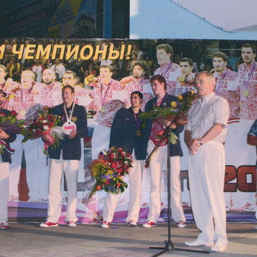 Встреча белгородцев – олимпийских чемпионов