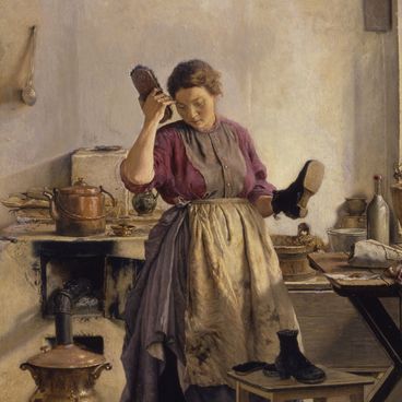 Morning in the Kitchen (Kitchen Maid) 