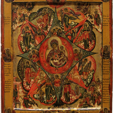 Icon of the Holy Virgin ‘The Unburnt Bush’