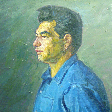 Portrait of Chinghiz Aitmatov