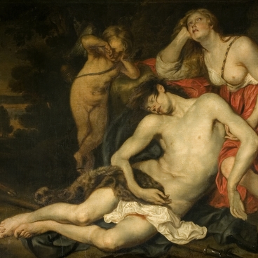 Венера, оплакивающая смерть Адониса