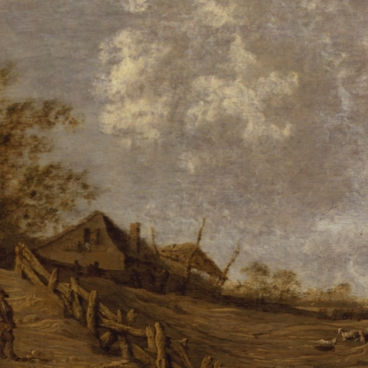 Landscape with Cabin