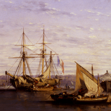 Ships near the Seashore