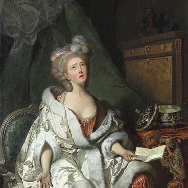 A Woman Reading a Letter