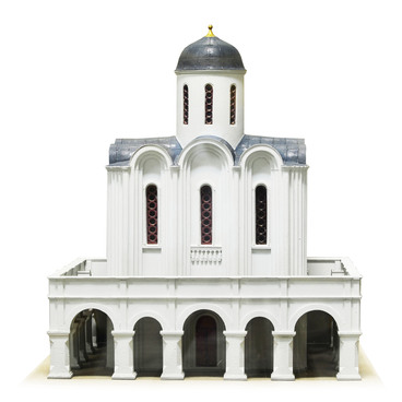 Scale model of the Vshchizh Church