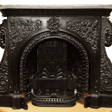 Fireplace from the House of the N.N. Ipatiev