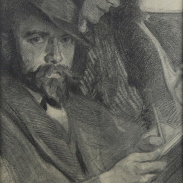 Self-Portrait with Wife