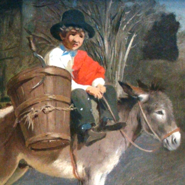 Boy on a Donkey