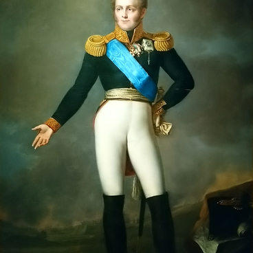 Portrait of Emperor Alexander I 