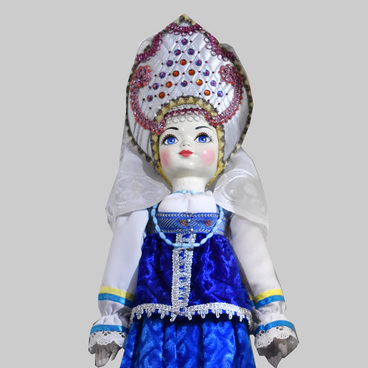 Кукла в свадебном Валдайском костюме