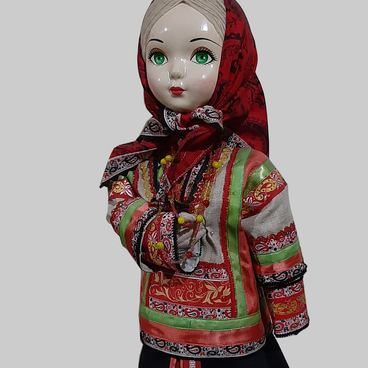 Кукла в старинном костюме Тамбовской губернии