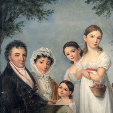 Portrait of the Engelhardt family 