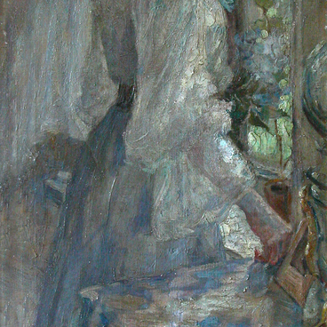 By the Window (Portrait of E. I. Marhevko, an Ar