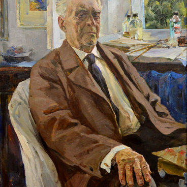 Portrait of Artist Ilyushin V.F. 