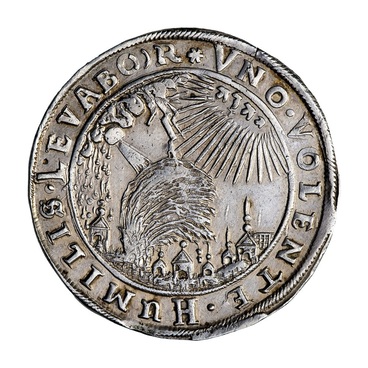 Талер 1637 г. Weidenbaum thaler