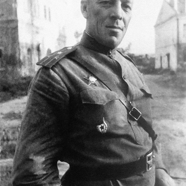 Гвардии полковник М.П. Серюгин