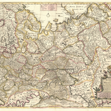 Генеральная карта Русской империи, или Московии