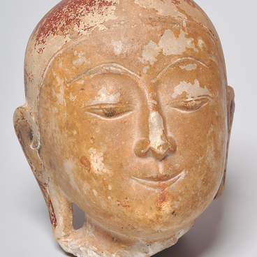 Голова буддийского монаха