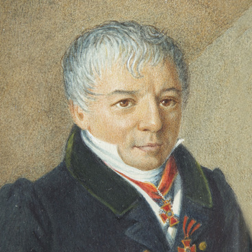 Акварельная копия портрета отца А.А. Чайковской