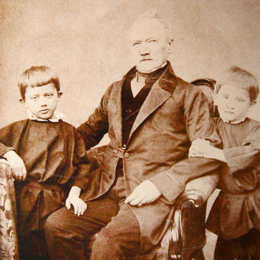 И.П. Чайковский с сыновьями Модестом и Анатолием
